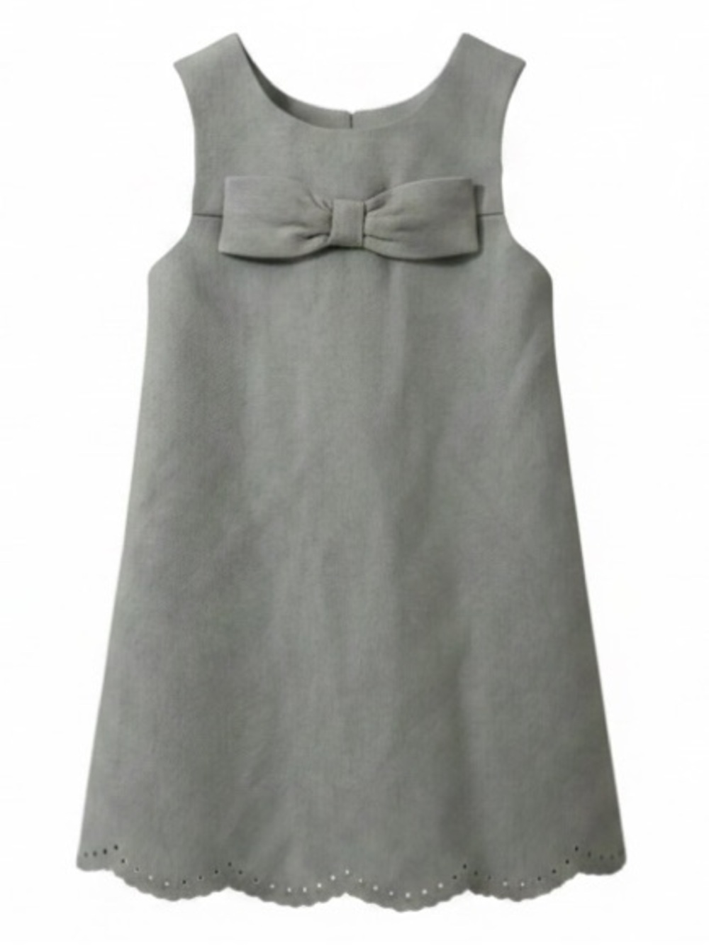 Janie and Jack Green Wool Dress Spring Easter Elegant Kids Dress with Bow Size 4